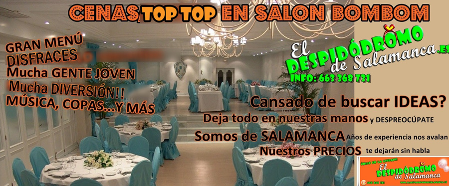 Cenas para despedidas en Salamanca