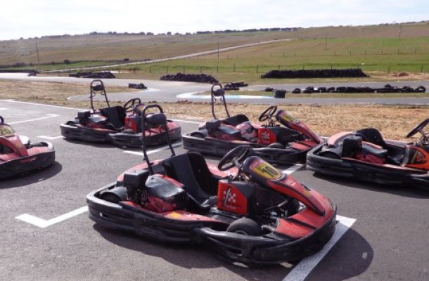 Karting en tu despedida de soltero en Salamanca