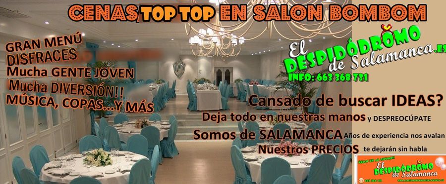 Cenas para despedidas en Salamanca